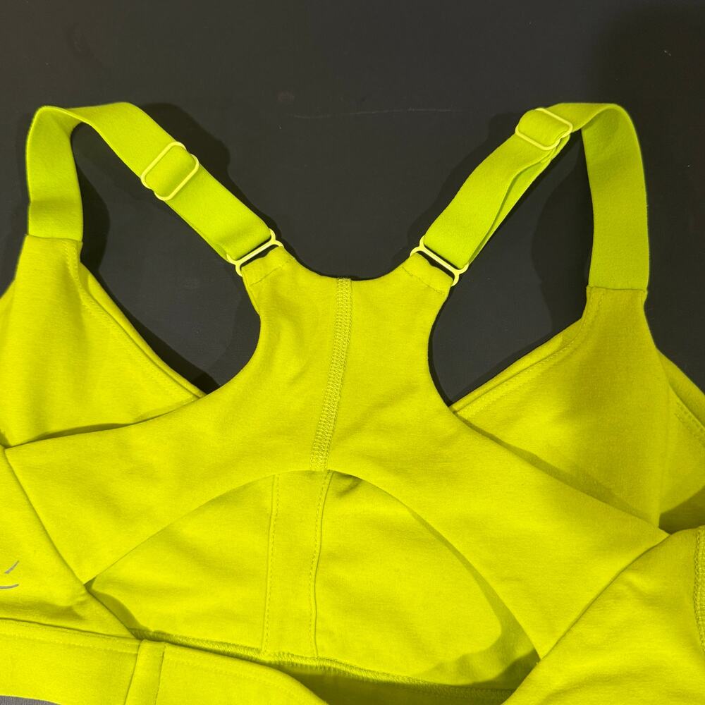 Women's Beyond Yoga Spacedye On Center Bra Lime Citron Size small athleisure - Picture 7 of 8